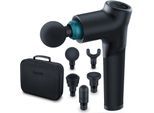 BEURER Massagegerät MG 185 Massage Gun, 5 Aufsätze, 9 Intensitätsstufen, LED Touch Display, schwarz