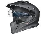 rueger-helmets Motorradhelm RX-967 Crosshelm Integralhelm Quad Cross Enduro Motocross Offroad Helm PinlockRX-967 Matt Schwarz L