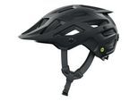 Mountainbikehelm ABUS "MOVENTOR 2.0 MIPS" Gr. L, schwarz (velvet schwarz), Helme, L Kopfumfang: 57cm - 61cm