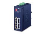 PLANET IPOE-470-12V Industrial 4-port Gigabit 802.3bt PoE++ Injector Hub