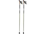 LEKI Nordic-Walking-Stock "Flash Carbon", 1 Paar, ultraleicht, Fixlänge, grün, 110