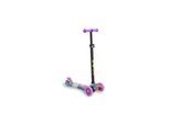 Byox Kinderroller Rapture aus Aluminium, Wassertransferdruck, PU Leuchtende Räder lila