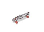 Byox Kinder Skateboard 22" Skull 85A PU LED Rollen ABEC 7 Lager Aluminium-Achsen rot