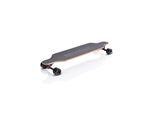 Byox Kinder Skateboard Longboard 41 Zoll, PU Rollen, ABEC-11, Gurt, bis 100 kg schwarz