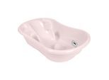 Kikkaboo Babybadewanne Hippo anatomisch geformt, 94 cm, integrierter Thermometer rosa