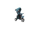 Byox Tricycle Flexy Lux 3 in 1 Dreirad, klappbar, Gummireifen, drehbarer Sitz türkis