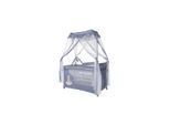 Lorelli Reisebett Magic Sleep 2 Ebenen Baldachin Mobile Wickelauflage faltbar grau