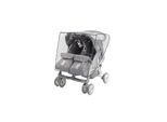 Lorelli Regenschutz Duo, Geschwisterkinderwagen, für alle Zweisitzer Kinderwagen transparent
