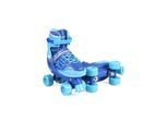 Byox Rollschuhe Firefly blau Licht, PVC-Rollen, 608ZB Lager, Größe L (38-41)