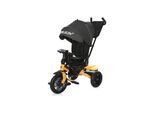 Lorelli Tricycle Speedy, Luftreifen, drehbarer Sitz, Musik, Licht, Schubstange gelb