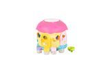 Moni Sortierspiel Steckspiel Pilzhaus Musik Licht Formsortierspiel 4 Formen pink
