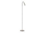 LED-Stehlampe Rocco, nickel matt Flexarm grau