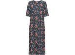 Viskose-Kleid, Druck marine, 42