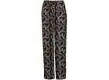Viskose-Hose, Druck schwarz, 42