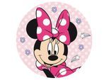 Coussin Forme Minnie Disney - Rose à pois blanc