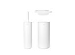 Brabantia WC-Garnitur »Mindset 3teilig Weiss«, Set, aus Kunststoff