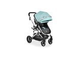 Moni Kinderwagen Ciara Tragetasche Sportsitz Wickeltasche faltbar Sitz umkehrbar blau schwarz