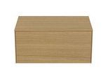 Ideal Standard Conca Waschtisch-Unterschrank T4312Y6 ohne Ausschnitt, 1 Auszug, 80x50,5x37 cm, Eiche hell Furnier