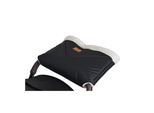 Cangaroo Kinderwagen-Handwärmer Luxe Handmuff für den Kinderwagen Selbstverschluss schwarz