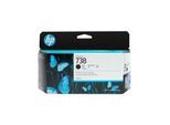 HP 738 / 498N4A - Black Ink - Tintenpatrone Schwarz