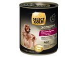 SELECT GOLD Sensitive Adult Pferd mit Tapioka 24x800 g