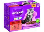 Whiskas Multipack Junior Klassische Auswahl in Sauce 12 x 85g