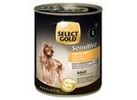 SELECT GOLD Sensitive Adult Huhn mit Reis 24x800 g