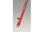 Josty Halsband geflochten 30cm x 10mm rot