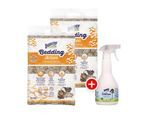 Bunny Bedding Active 2x35L + Bunny "alles Klärchen" Gehege-Pflege 500ml gratis