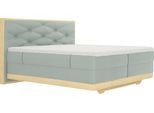 Home affaire Boxspringbett »Lorden«, aus massiver Eiche, mit Wendematratze und inkl. Topper