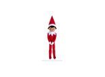 Elf on the Shelf The Elf on the Shelf® Elf Plushee Pals® Huggable Junge Braune Augen