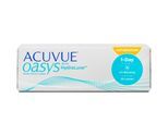 Acuvue Oasys 1-Day for Astigmatism (30er Packung) Tageslinsen (-6.5 dpt, Zyl. -1,75, Achse 10 ° & BC 8.5) mit UV-Schutz