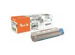 Peach O4386/87/36/85 Toner cy ersetzt OKI 43865723 für z.B. OKI C 5850, OKI C 5850 DN, OKI C 5850 N, OKI C 5950, OKI C 5950 CDTN, OKI C 5950 DN (wiederaufbereitet)