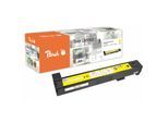 Peach HP 824 AY Toner ye ersetzt HP No. 824A Y, CB382A für z.B. HP Color LaserJet CM 6030 F MFP, HP Color LaserJet CM 6030 MFP (wiederaufbereitet)