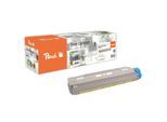 Peach O4405 Toner ye ersetzt OKI 44059209 für z.B. OKI CX 2633, OKI MC 860 CDTN, OKI MC 860 CDXN, OKI MC 860 DN (wiederaufbereitet)