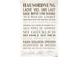 Reinders! Poster »Hausordnung«