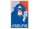 Reinders! Poster »Selfie Affe«, (1 St.)