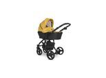 Lorelli Kinderwagen Rimini Premium Sportsitz Tragewanne Moskitonetz verstellbar gelb
