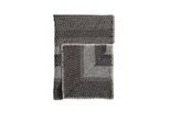 Røros Tweed - Fri Wolldecke, 150 x 200 cm, gray day