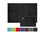Karat Schmutzfangmatte Monochrom Schwarz