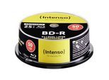 Intenso 5101124 Blu-ray BD-R DL Rohling 50 GB 25 St. Spindel Bedruckbar