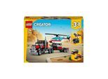 LEGO Creator 31146 Tieflader mit Hubschrauber
