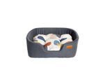 Danish Design Colour Block Steel Lux Slumber Bed L