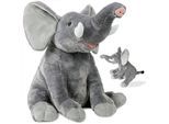 monzana® Kuscheltier Elefant - 90cm