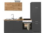HELD MÖBEL Küchenzeile »Kehl«, ohne E-Geräte, Breite 240 cm, für Kühlschrank und Geschirrspüler