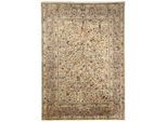 morgenland Wollteppich »Keshan Durchgemustert Beige chiaro 342 x 247 cm«, rechteckig, Unikat mit Zertifikat