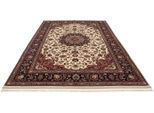 morgenland Wollteppich »Kaschmar Medaillon Beige 300 x 195 cm«, rechteckig, Unikat mit Zertifikat