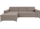 OTTO products Ecksofa »Grazzo«, hochwertige Stoffe aus recyceltem Material, Steppung im Sitzbereich