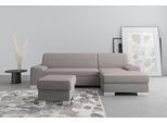 DOMO collection Ecksofa »Anzio«, wahlweise mit Bettfunktion und Federkern