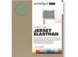 Schlafgut Spannbettlaken »EASY Jersey Elasthan«, (1 St.), MADE IN GREEN by OEKO-TEX®